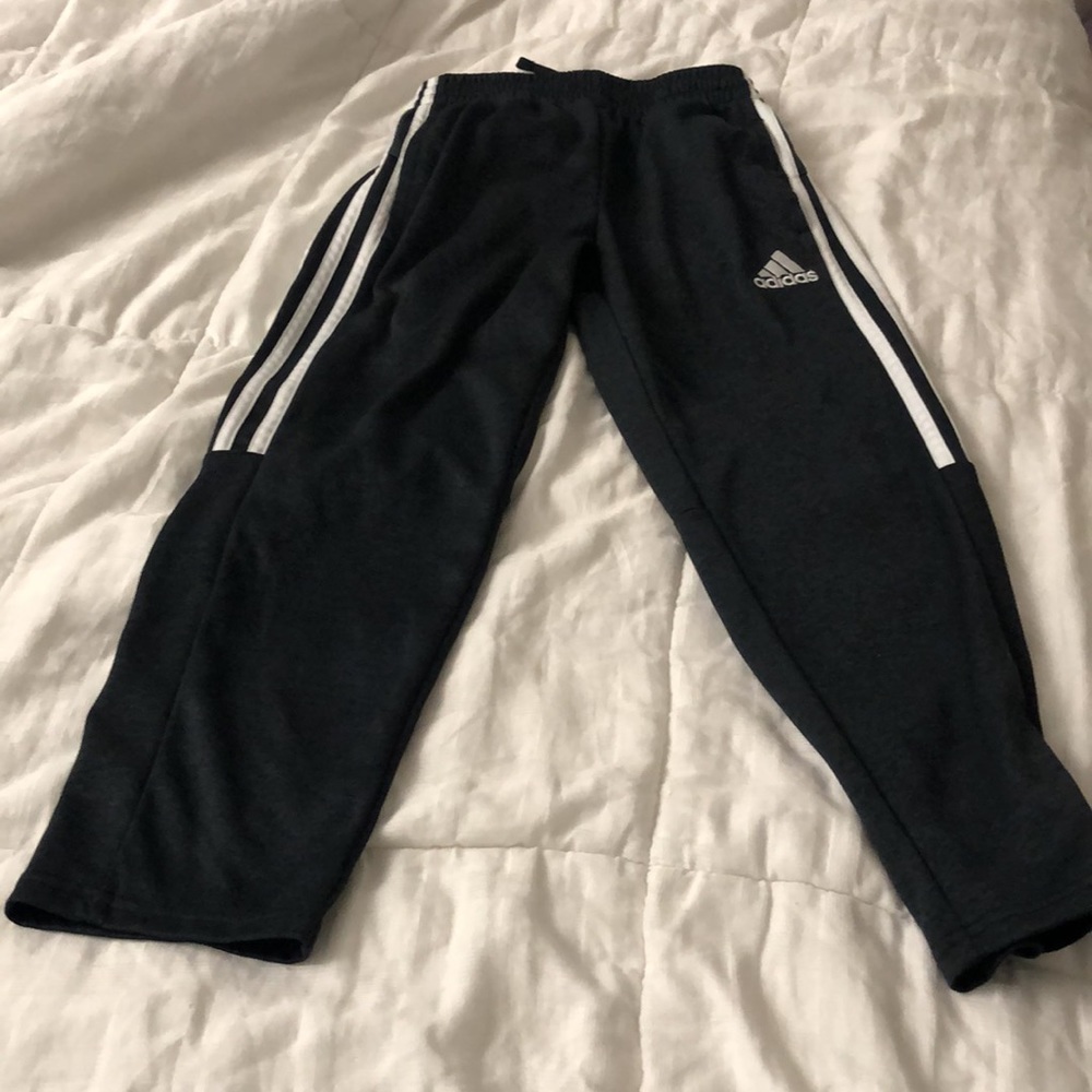 Adidas Women’s Navy Blue White Strips Jogging Pants Size S/P/CH(8)
